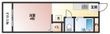ヴィラージュみのお Bの間取図