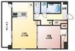 エメルミナ豊中岡町の間取図