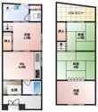 豊島北1丁目テラスハウスAの間取図