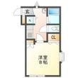 リッツハウスⅡ八町の間取図