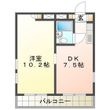 南建コーポ高田本山の間取図