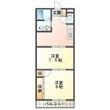 コーポプラスパーチャ Bの間取図