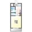 塔世ハイツの間取図