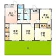一身田平野貸家の間取図