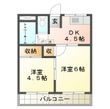 さつき荘の間取図