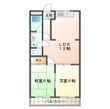 ブラウンヒルズの間取図