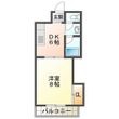 グランドハイツアザミの間取図