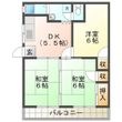 新町ハイツの間取図