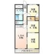 リパルティーレ津新町の間取図