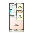 リパルティーレ津新町の間取図