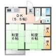 コーポかわさきの間取図