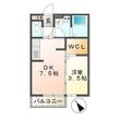 seaside WESTの間取図