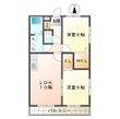 セントレアⅡの間取図