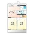 サン高茶屋ハイツの間取図
