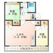二重池マンションの間取図