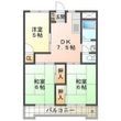 桜町ハイツの間取図