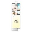 タカトハイツ　Aの間取図