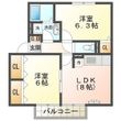 プレミール ボヌール Cの間取図
