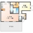 ジョリ シャンブルの間取図
