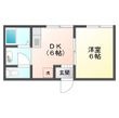 ひまわり荘2の間取図