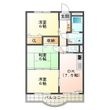 サウスヒルズ Bの間取図