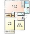 テラスカルムの間取図