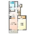 クレールシャンブル Ⅰの間取図