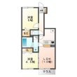 クレールシャンブルⅡの間取図