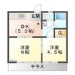スターハイツ八幡の間取図