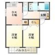 サウスアベニュー・エヌ C棟の間取図