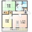 コーポワールドCの間取図