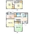 大谷町戸建の間取図