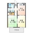 ファインフラッツⅡの間取図