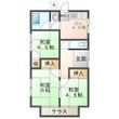 島崎町借家の間取図