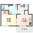 コーポ333の間取図