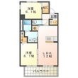 クレド桜橋の間取図
