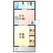 青木マンションの間取図