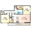 ディーシャンブル 南丸之内Aの間取図