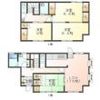 下弁財津興一戸建ての間取図