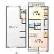 REBORN新町の間取図
