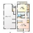 REBORN新町の間取図