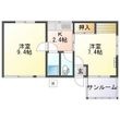 末広町4丁目貸家の間取図