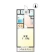 キャピタル上浜の間取図