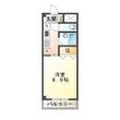 エクシヴ22の間取図