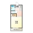 カーサ栗真の間取図