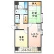 レスカール鵜の森の間取図