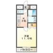 ランドマーク西町の間取図