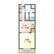 エール白須賀Ⅱの間取図