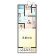 写真:エール白須賀 3階3Bの間取図