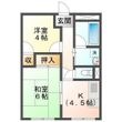 宮前ハイツの間取図